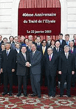 40e Anniversaire du Traité de l'Elysée
