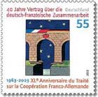 Timbre anniversaire allemand